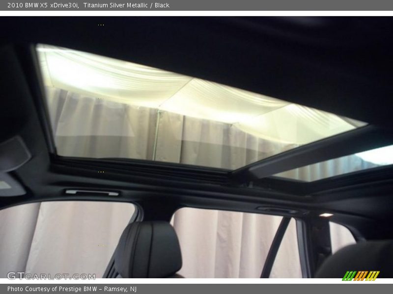 Titanium Silver Metallic / Black 2010 BMW X5 xDrive30i