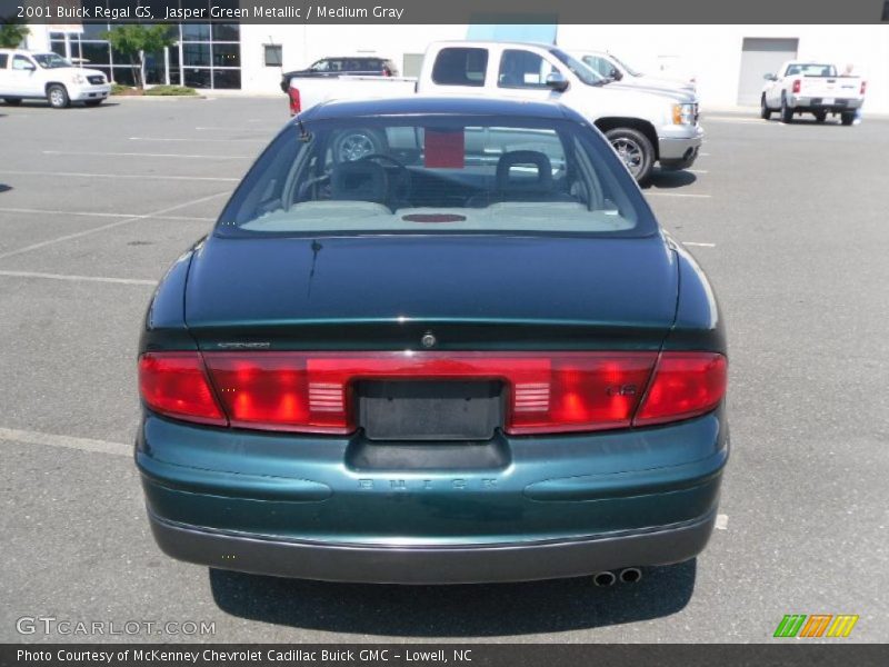 Jasper Green Metallic / Medium Gray 2001 Buick Regal GS