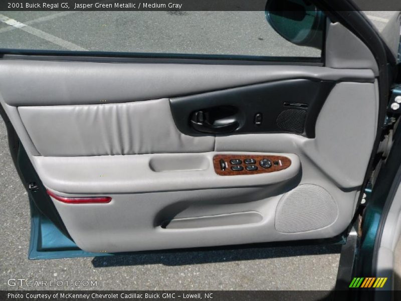 Jasper Green Metallic / Medium Gray 2001 Buick Regal GS