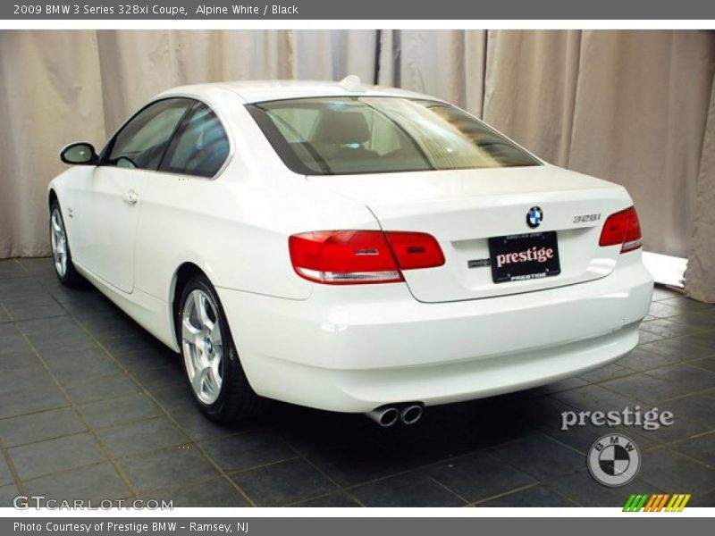 Alpine White / Black 2009 BMW 3 Series 328xi Coupe