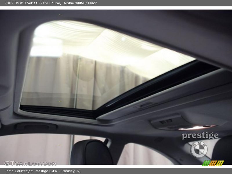 Alpine White / Black 2009 BMW 3 Series 328xi Coupe
