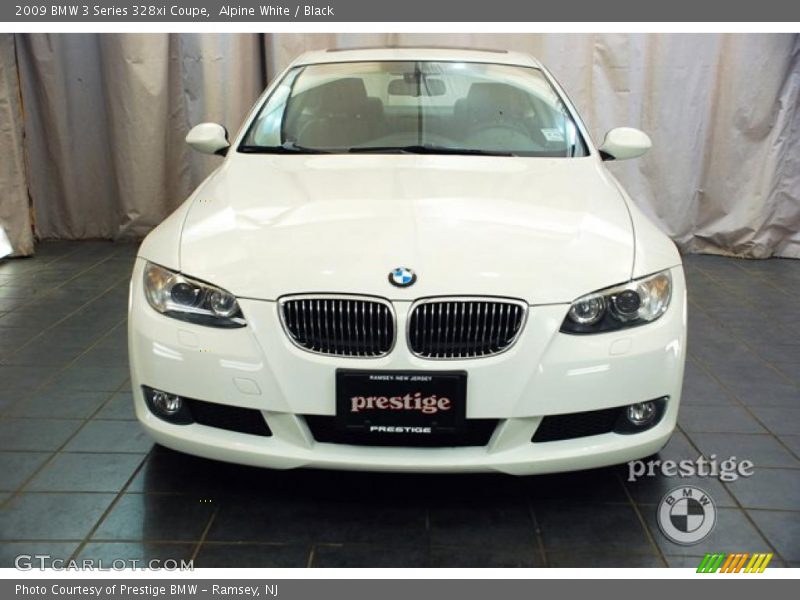 Alpine White / Black 2009 BMW 3 Series 328xi Coupe