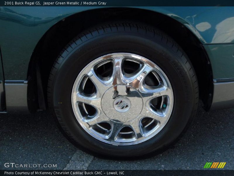 Jasper Green Metallic / Medium Gray 2001 Buick Regal GS