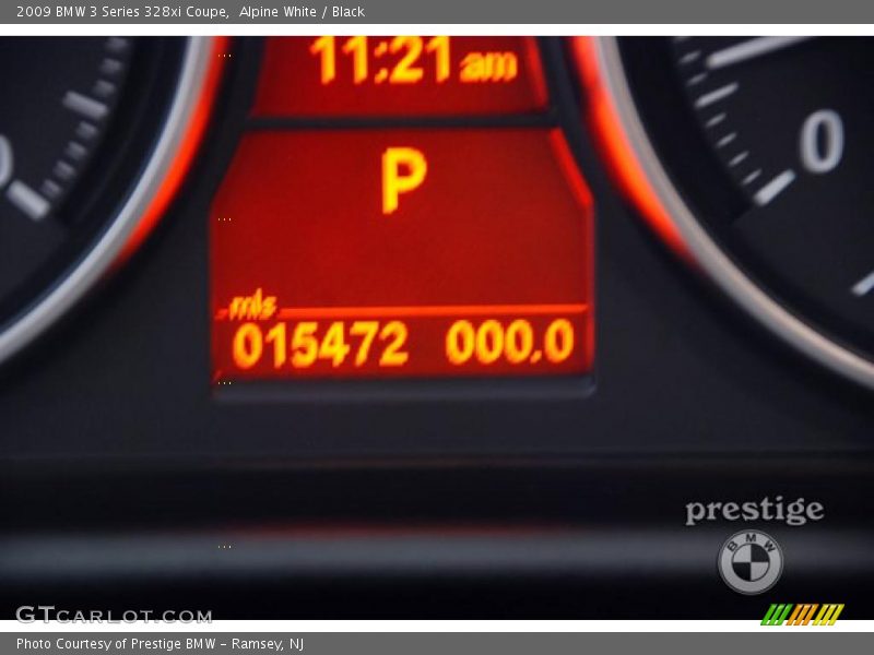 Alpine White / Black 2009 BMW 3 Series 328xi Coupe