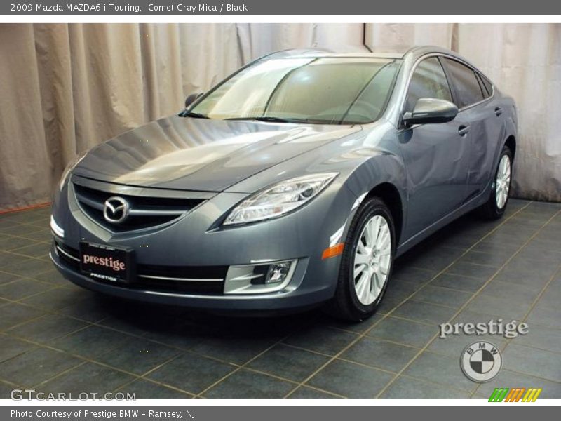 Comet Gray Mica / Black 2009 Mazda MAZDA6 i Touring
