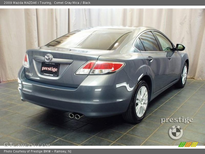 Comet Gray Mica / Black 2009 Mazda MAZDA6 i Touring