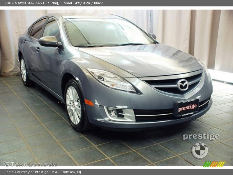 Comet Gray Mica / Black 2009 Mazda MAZDA6 i Touring
