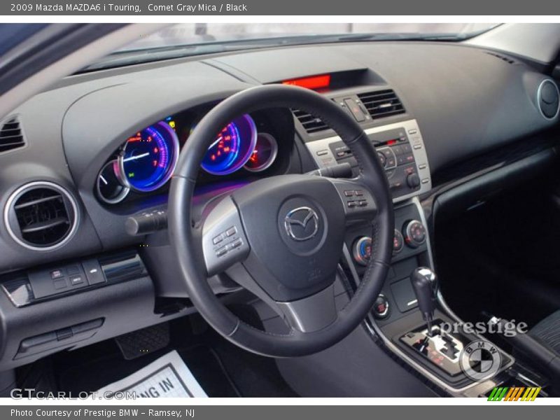 Comet Gray Mica / Black 2009 Mazda MAZDA6 i Touring