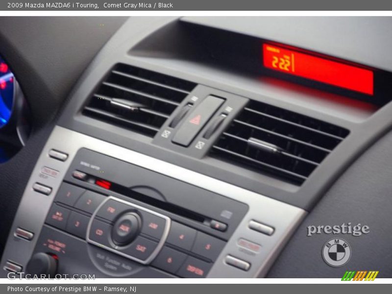Comet Gray Mica / Black 2009 Mazda MAZDA6 i Touring