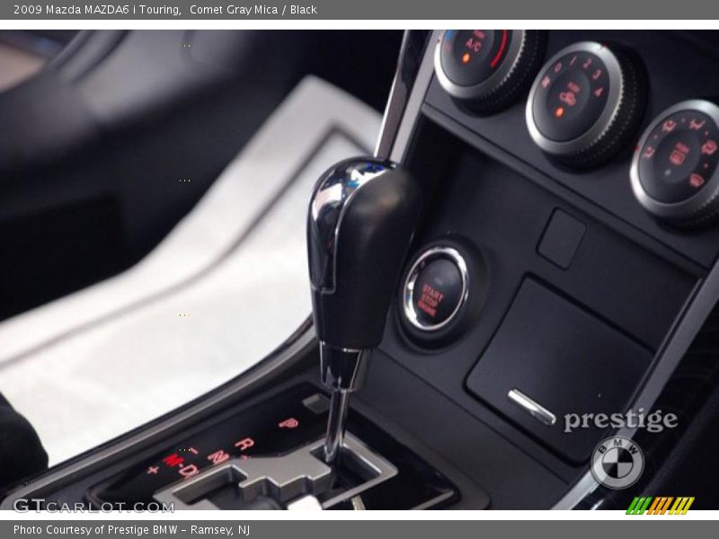 Comet Gray Mica / Black 2009 Mazda MAZDA6 i Touring