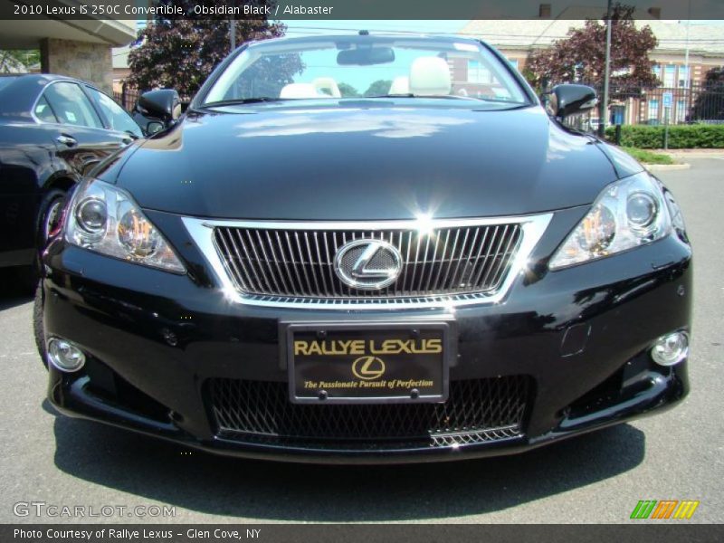 Obsidian Black / Alabaster 2010 Lexus IS 250C Convertible
