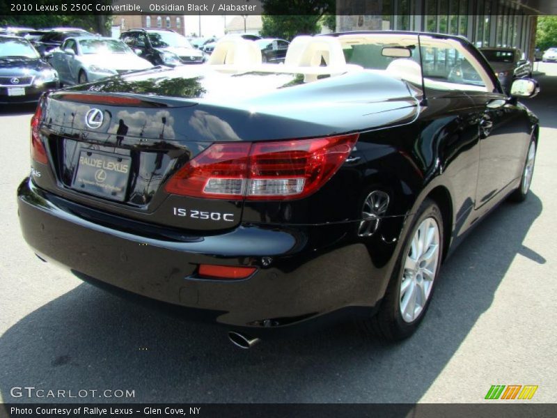 Obsidian Black / Alabaster 2010 Lexus IS 250C Convertible
