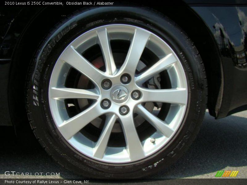 Obsidian Black / Alabaster 2010 Lexus IS 250C Convertible