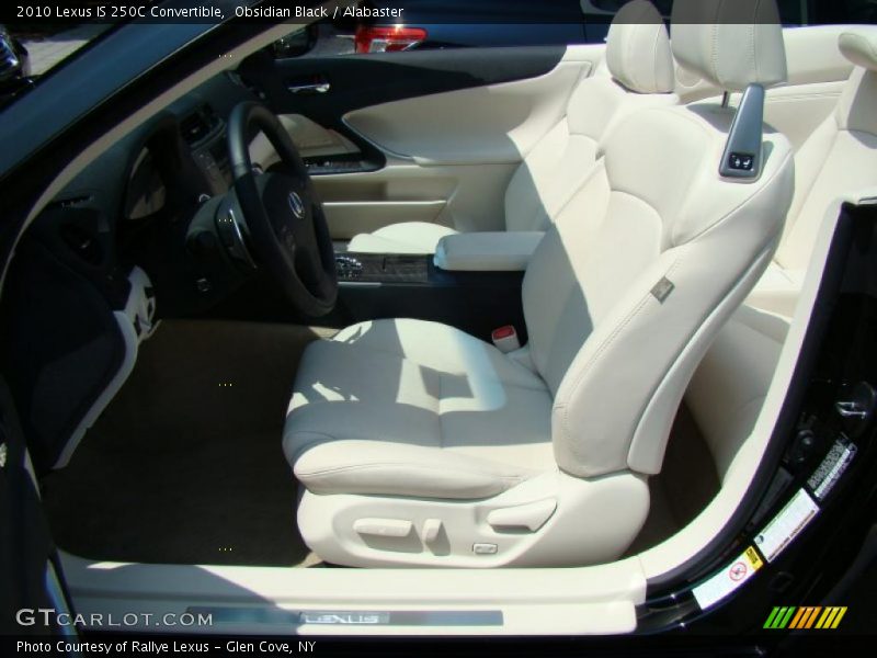 Obsidian Black / Alabaster 2010 Lexus IS 250C Convertible