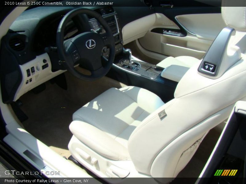 Obsidian Black / Alabaster 2010 Lexus IS 250C Convertible