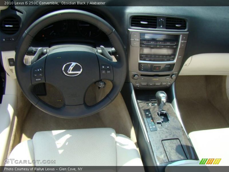 Obsidian Black / Alabaster 2010 Lexus IS 250C Convertible