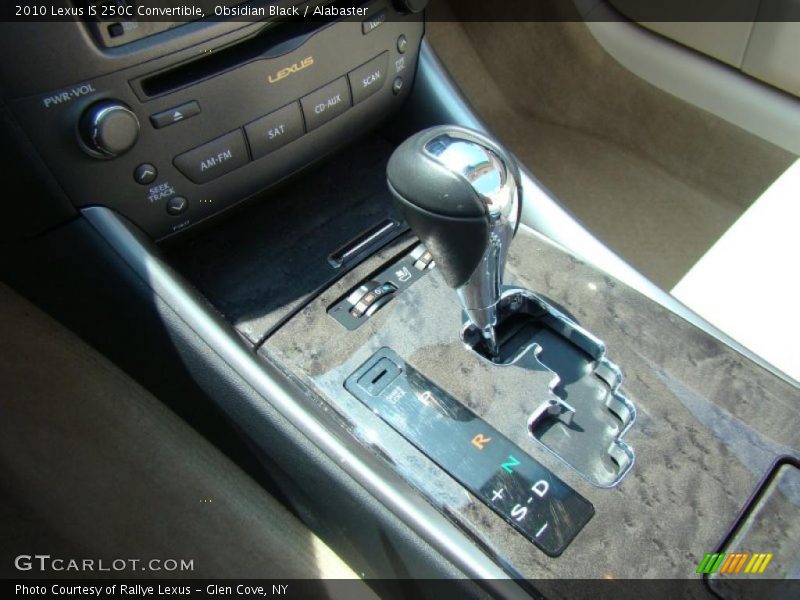 Obsidian Black / Alabaster 2010 Lexus IS 250C Convertible