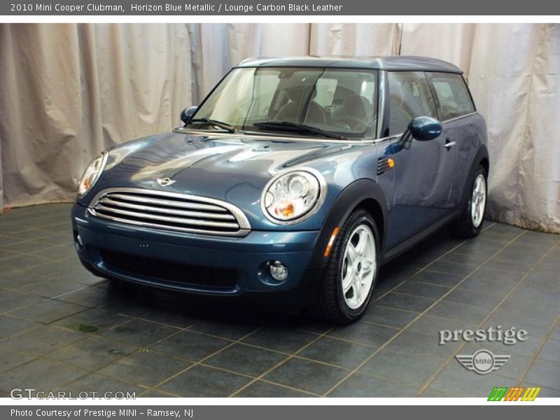 Horizon Blue Metallic / Lounge Carbon Black Leather 2010 Mini Cooper Clubman