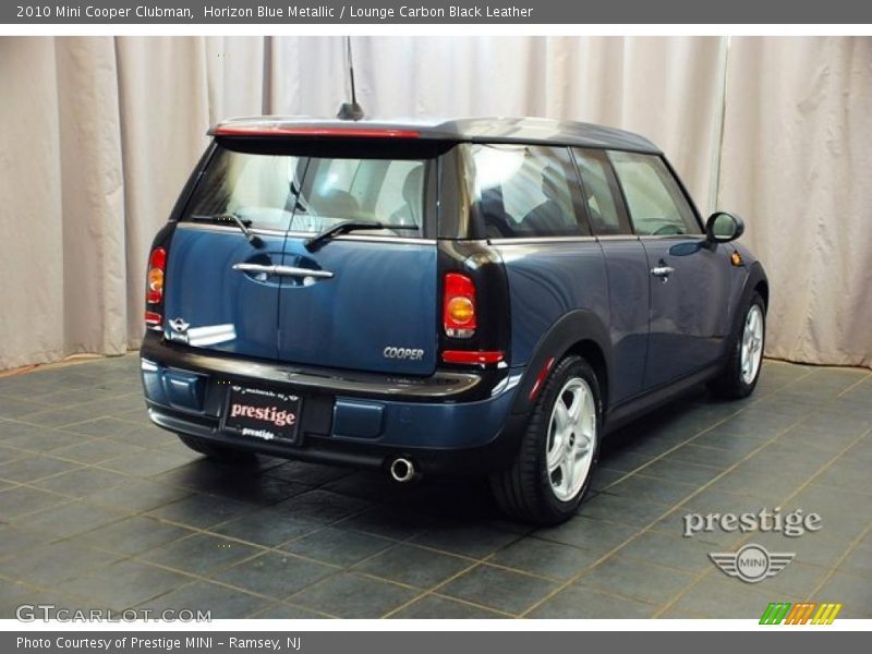 Horizon Blue Metallic / Lounge Carbon Black Leather 2010 Mini Cooper Clubman