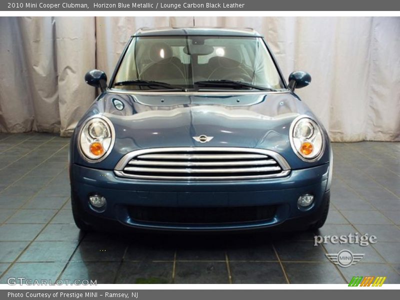 Horizon Blue Metallic / Lounge Carbon Black Leather 2010 Mini Cooper Clubman