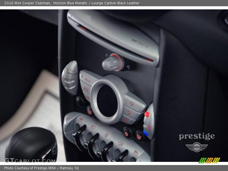Horizon Blue Metallic / Lounge Carbon Black Leather 2010 Mini Cooper Clubman