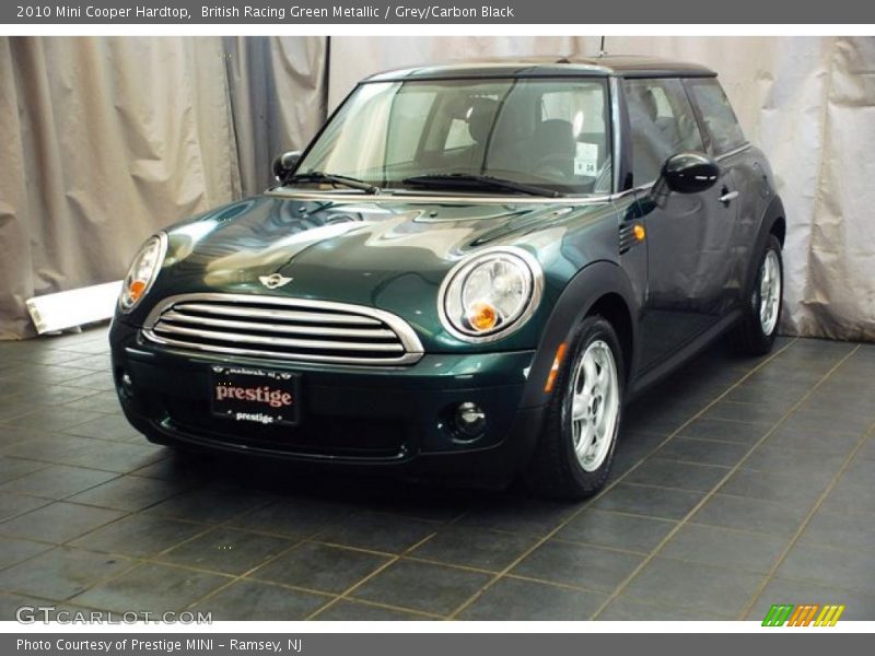 British Racing Green Metallic / Grey/Carbon Black 2010 Mini Cooper Hardtop