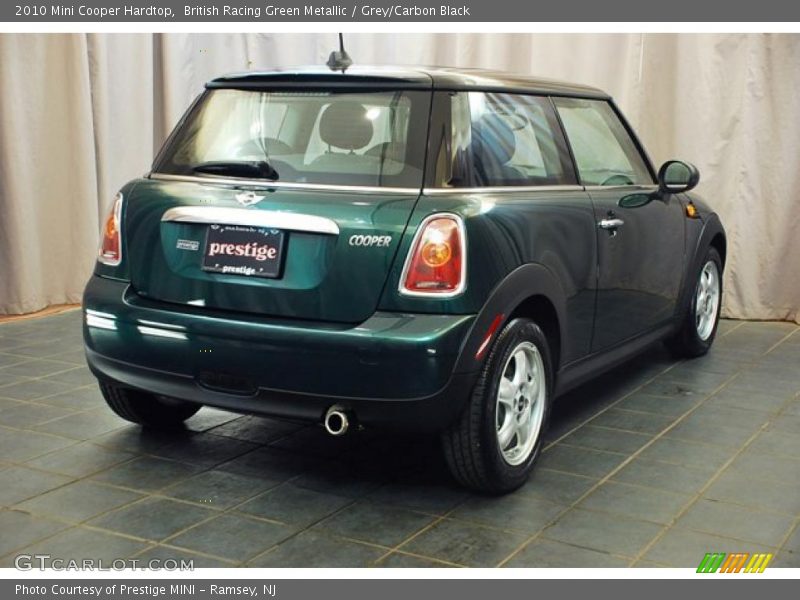 British Racing Green Metallic / Grey/Carbon Black 2010 Mini Cooper Hardtop