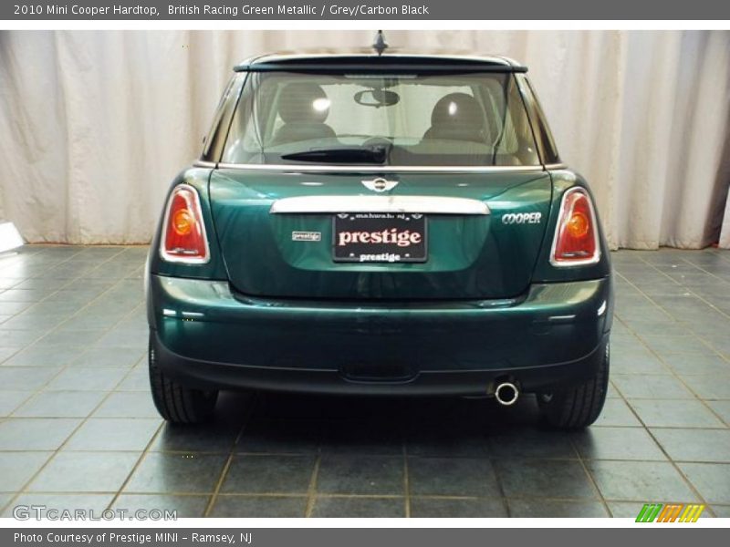 British Racing Green Metallic / Grey/Carbon Black 2010 Mini Cooper Hardtop