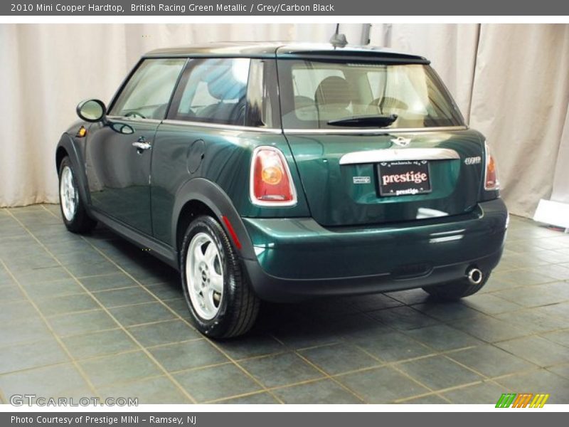 British Racing Green Metallic / Grey/Carbon Black 2010 Mini Cooper Hardtop