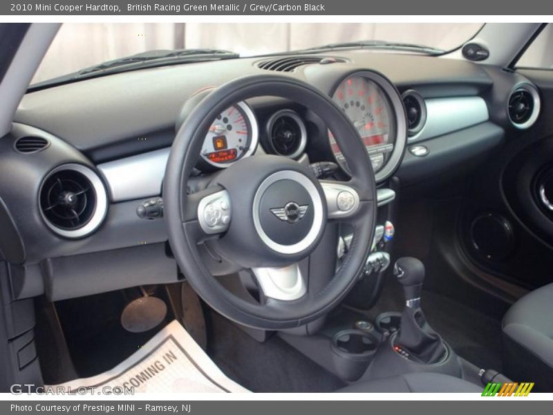 British Racing Green Metallic / Grey/Carbon Black 2010 Mini Cooper Hardtop