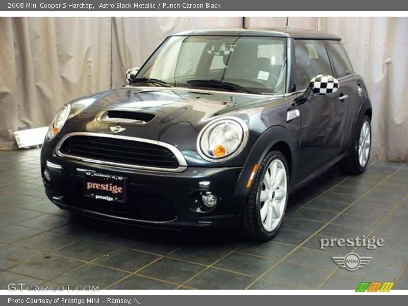 Astro Black Metallic / Punch Carbon Black 2008 Mini Cooper S Hardtop
