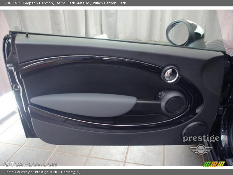 Astro Black Metallic / Punch Carbon Black 2008 Mini Cooper S Hardtop