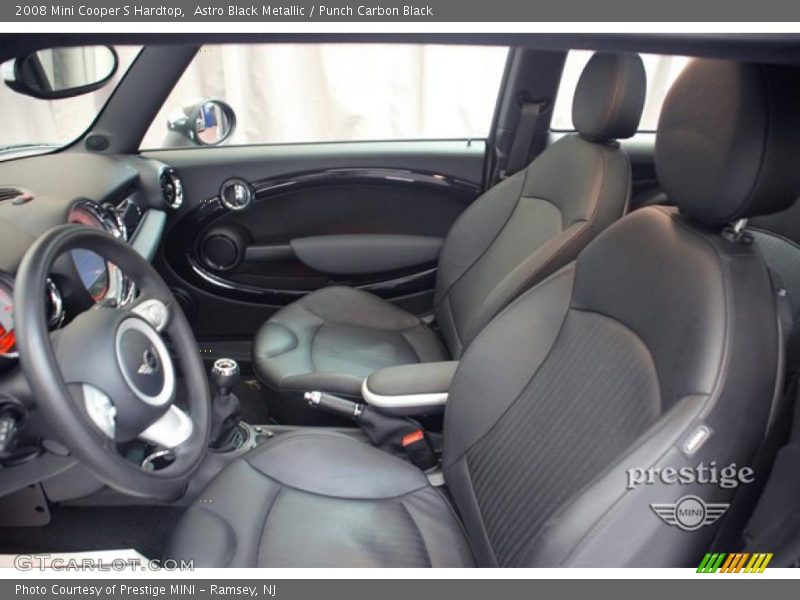 Astro Black Metallic / Punch Carbon Black 2008 Mini Cooper S Hardtop