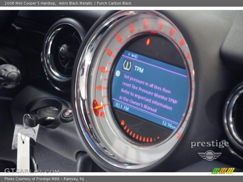 Astro Black Metallic / Punch Carbon Black 2008 Mini Cooper S Hardtop