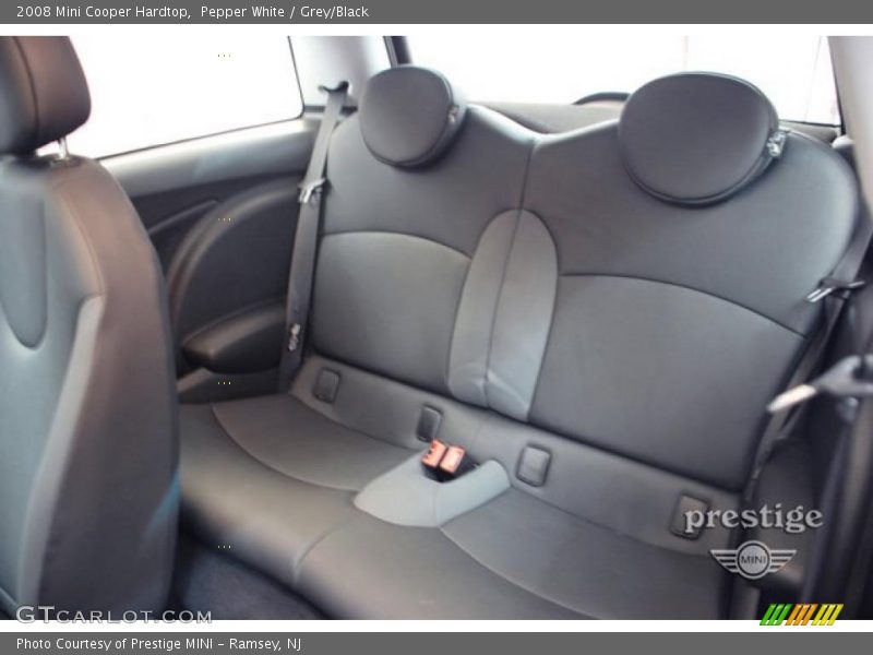 Pepper White / Grey/Black 2008 Mini Cooper Hardtop