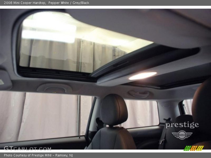 Pepper White / Grey/Black 2008 Mini Cooper Hardtop