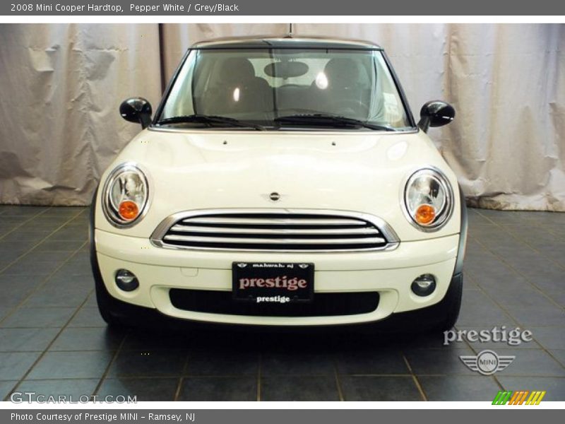 Pepper White / Grey/Black 2008 Mini Cooper Hardtop