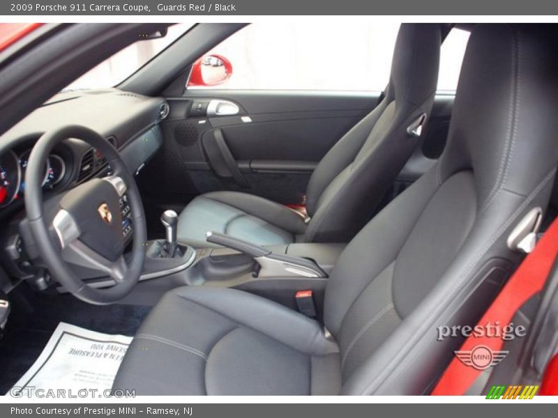Guards Red / Black 2009 Porsche 911 Carrera Coupe