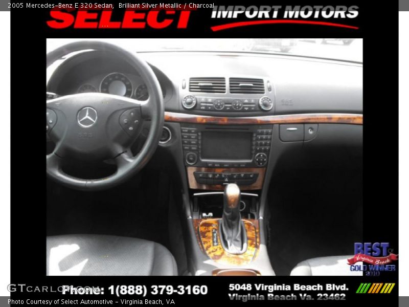 Brilliant Silver Metallic / Charcoal 2005 Mercedes-Benz E 320 Sedan