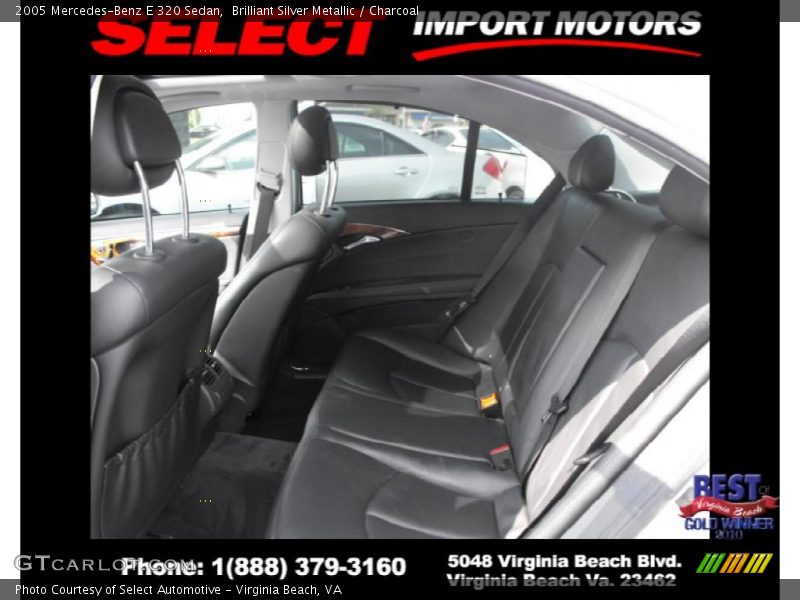 Brilliant Silver Metallic / Charcoal 2005 Mercedes-Benz E 320 Sedan