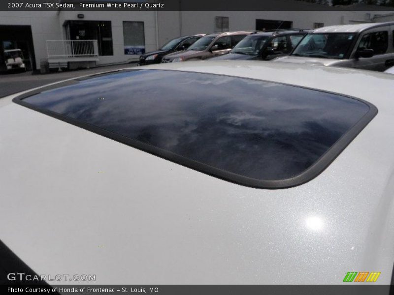 Premium White Pearl / Quartz 2007 Acura TSX Sedan