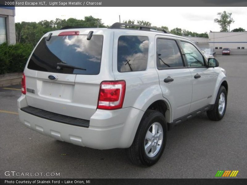 Light Sage Metallic / Charcoal 2008 Ford Escape XLT