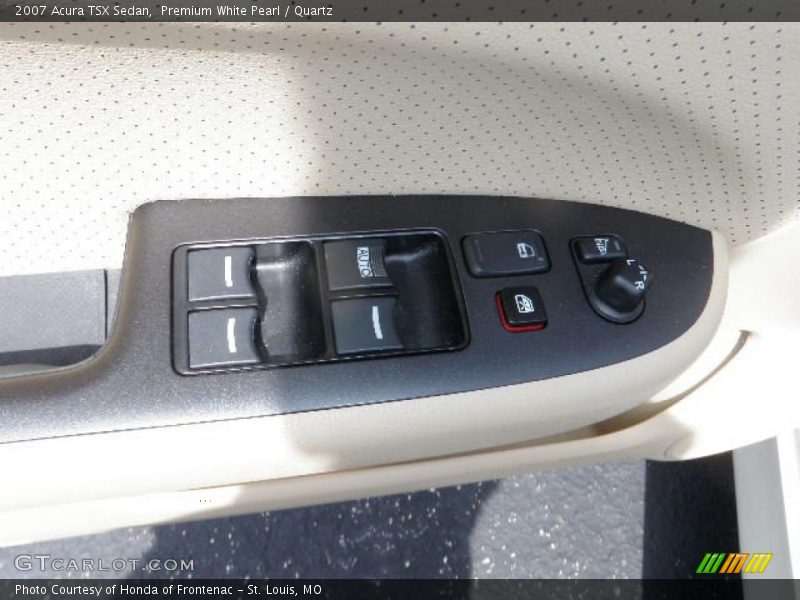 Premium White Pearl / Quartz 2007 Acura TSX Sedan