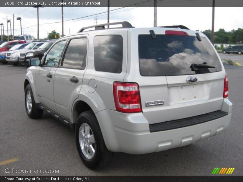 Light Sage Metallic / Charcoal 2008 Ford Escape XLT