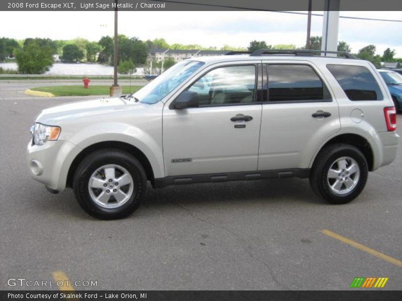 Light Sage Metallic / Charcoal 2008 Ford Escape XLT