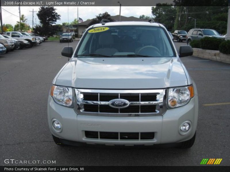 Light Sage Metallic / Charcoal 2008 Ford Escape XLT
