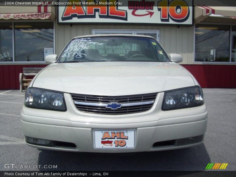 Cappuccino Frost Metallic / Medium Gray 2004 Chevrolet Impala LS