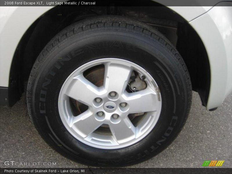 Light Sage Metallic / Charcoal 2008 Ford Escape XLT