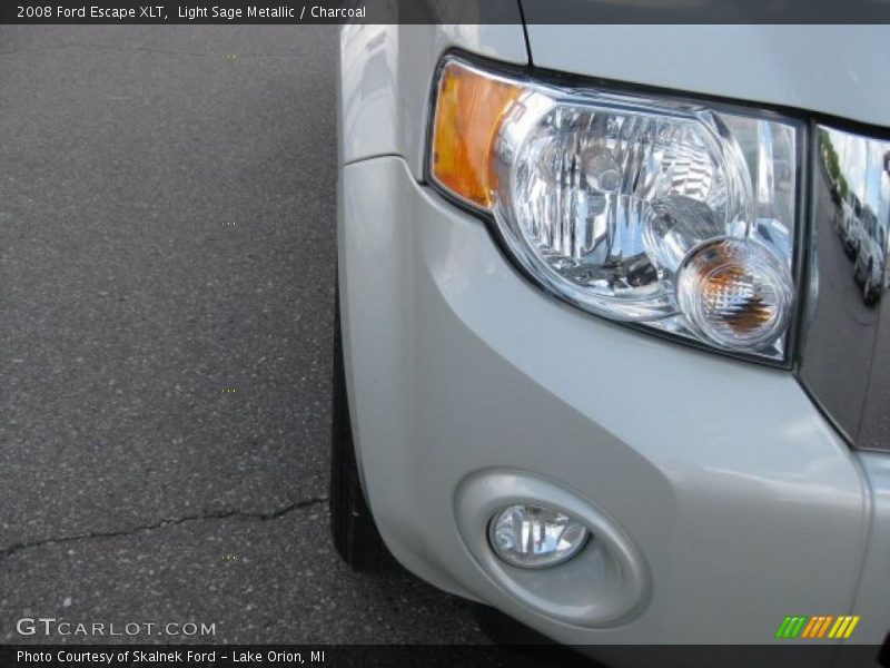 Light Sage Metallic / Charcoal 2008 Ford Escape XLT