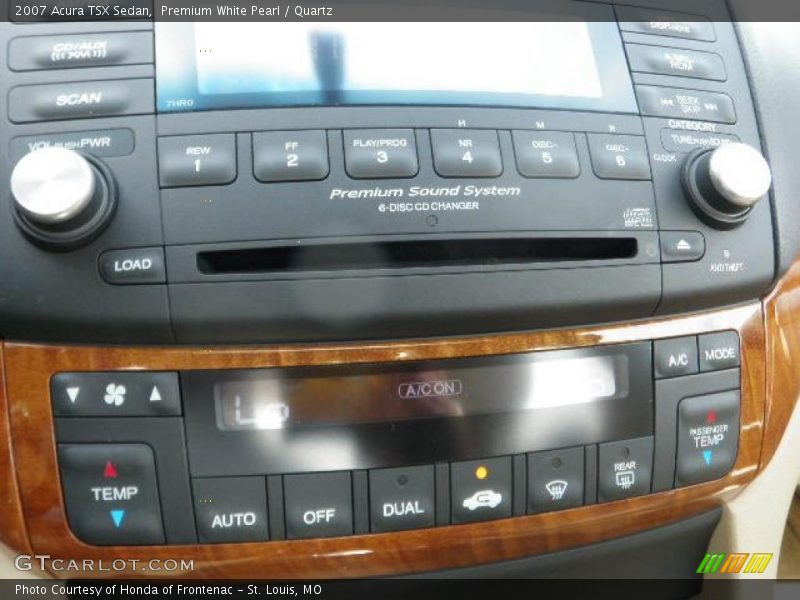 Premium White Pearl / Quartz 2007 Acura TSX Sedan